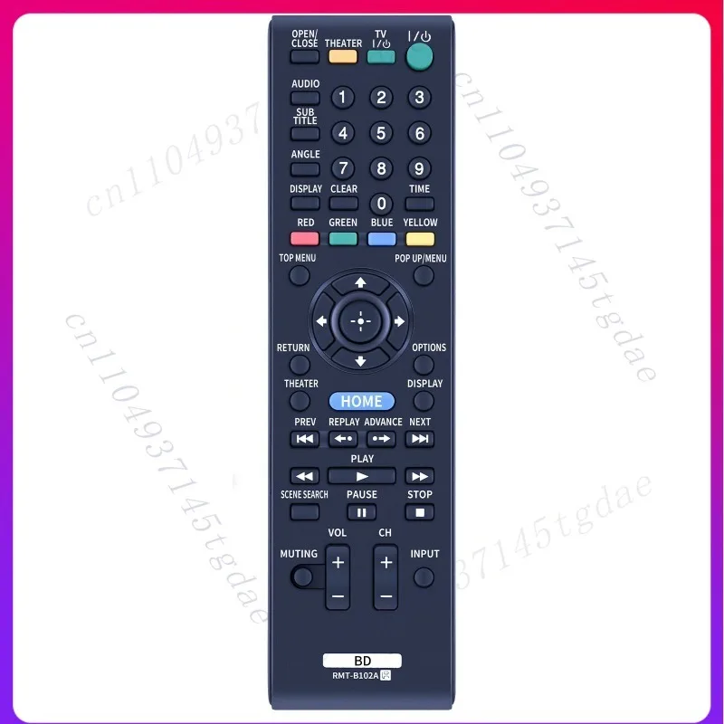 

2pcs New RMT-B102A for Sony DVD Player, Remote Control BDP-S350 BDP-BX1-