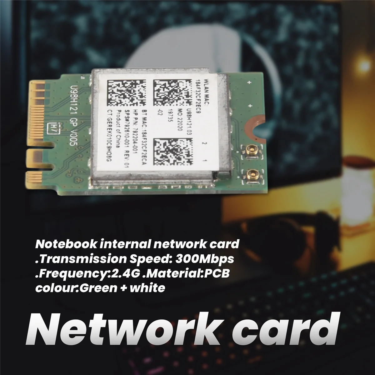 НОВЫЙ беспроводной адаптер для Realtek RTL8723BE 802.11N WiFi-карты Bluetooth 4,0 NGFF SPS 843338-001 300 Мбит/с НОВЫЙ беспроводной адаптер для Realtek RTL8723BE 802.11N WiFi-карты Bluetooth 4,0 NGFF SPS 843338-001 300 Мбит/с