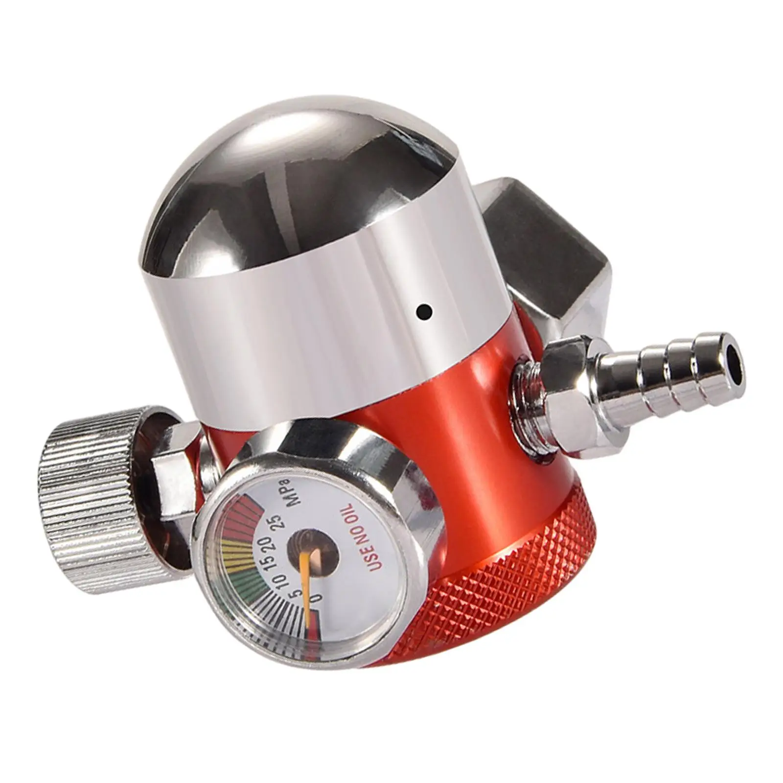 アルゴン溶接用圧力調整器アダプター 正確な読み取り合金材料 M16x1.5