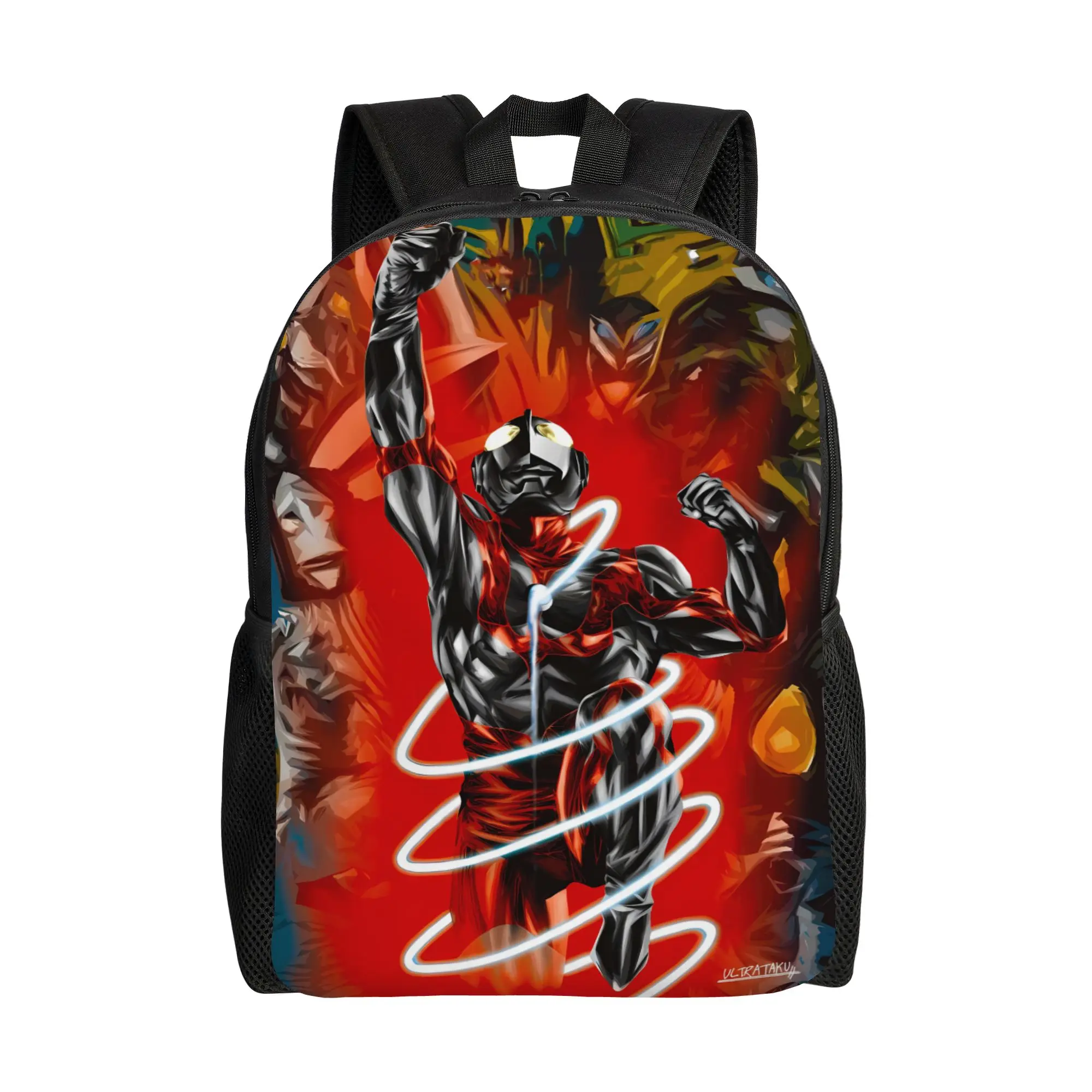Ultraman Backpack  University Backpacks Male High Quality Durable High School Bags Aesthetic Rucksack