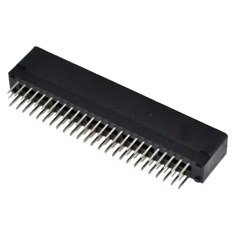 JCD 1PCS 50 핀 커넥터 게임 카트리지 슬롯 N64 콘솔 용 2.5mm 간격 카드 슬롯