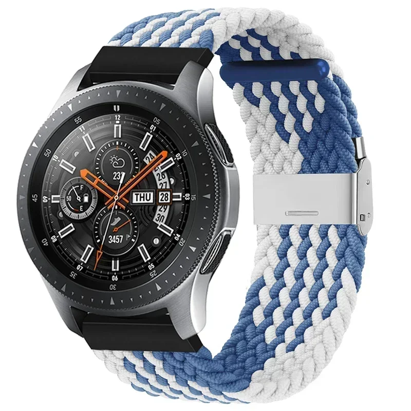 20mm 22mm Nylon strap for Samsung Galaxy Watch 3 42mm 46mm Gear S3 Active 2 Watch Adjustable Bracelet For Amazfit Huawei Correas