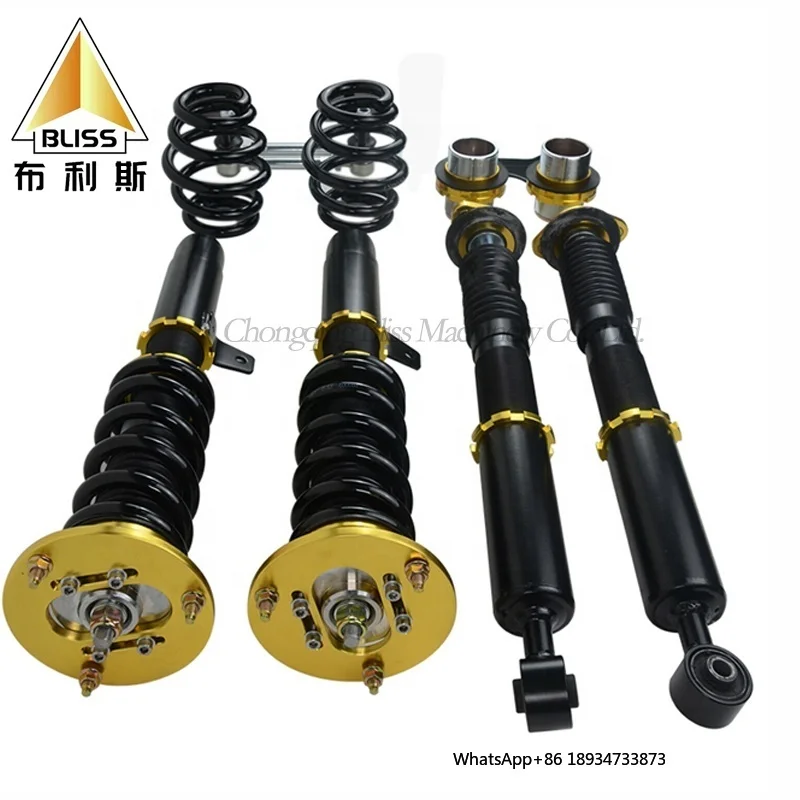 High Quality Standard Racing Version Tower Top Coilovers Shock Absorber For BMW 3 Series E46 1998-2005