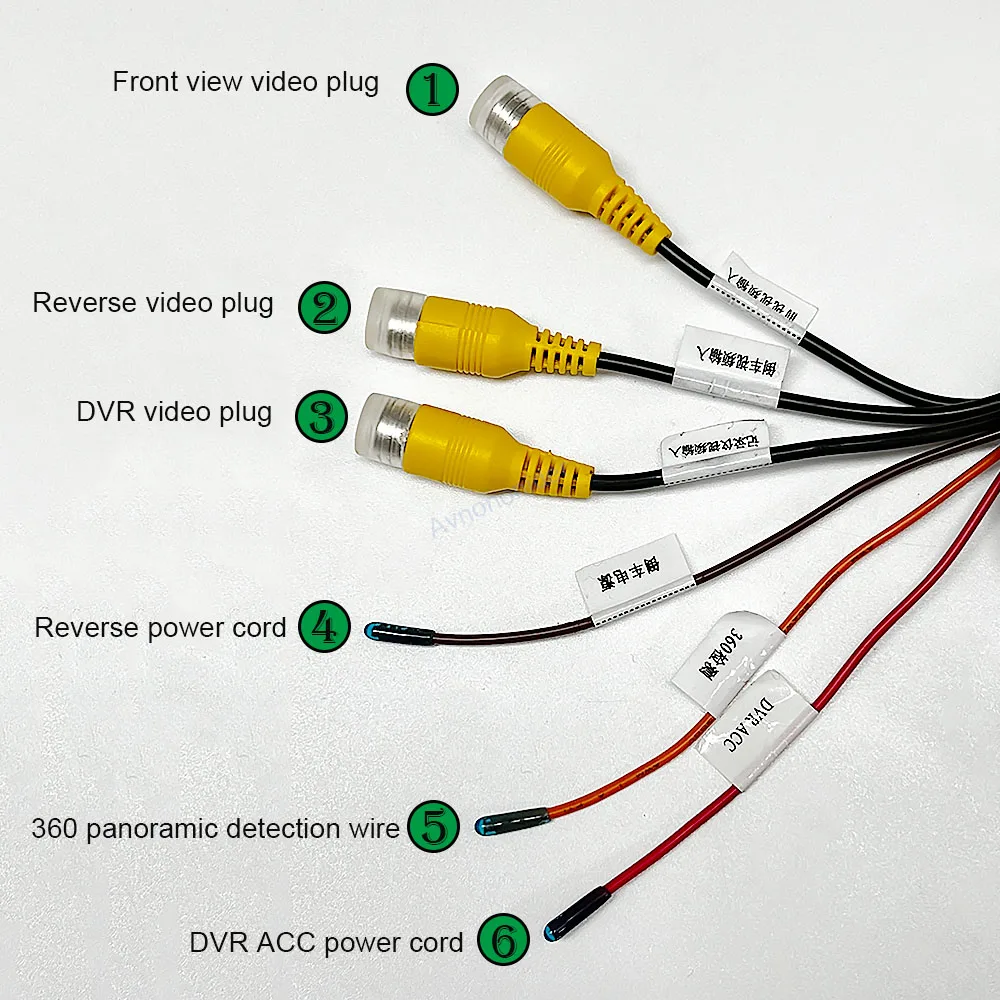 Decodificatore HD per Benz classe A A180 A200 A220 2012 ~ 2014 aggiornamento OEM telecamera di backup anteriore posteriore