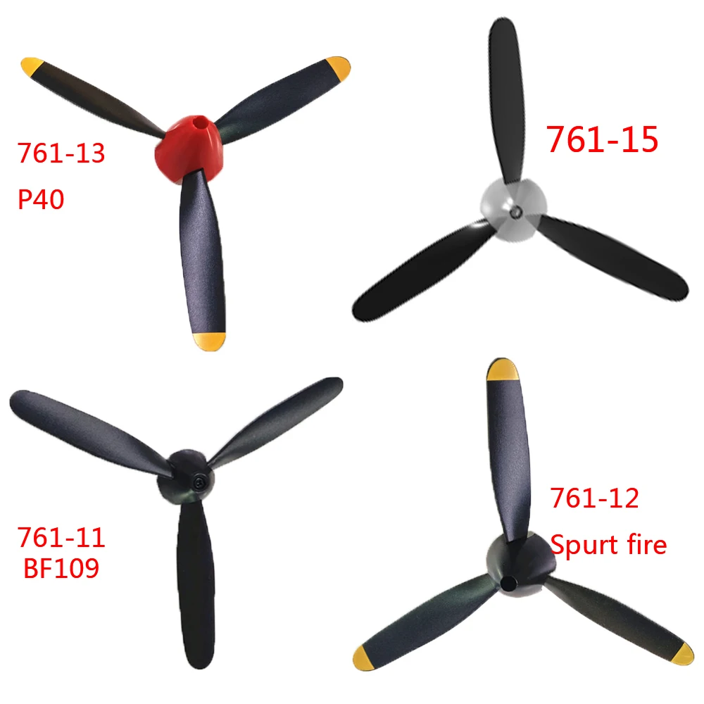 Volantex RC 3 Blades Propeller For 761-5 P-51D, 761-8 F4U, 761-9 T28, 761-11 BF109, 761-12 761-13 P40 761-15Spitfire RC Plane