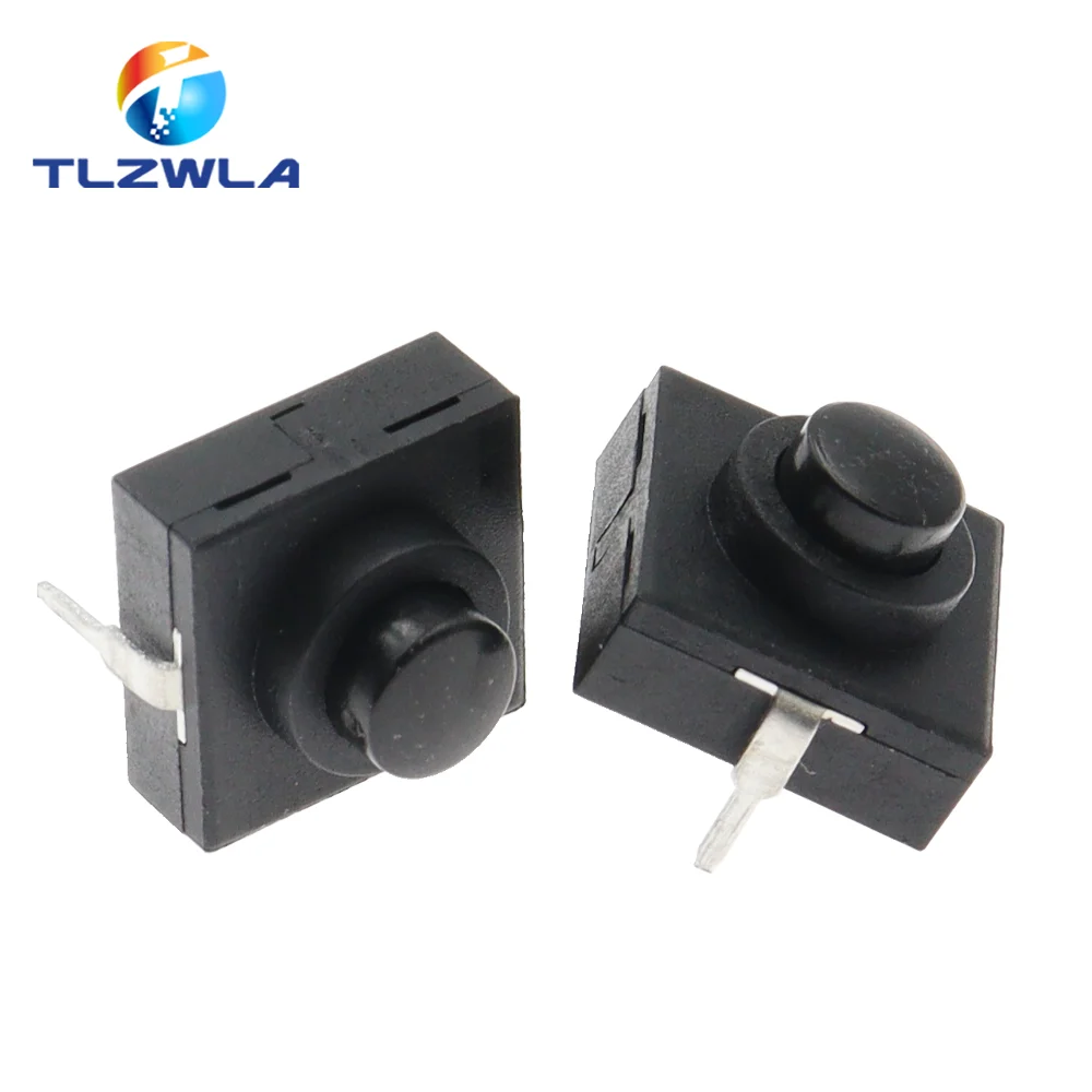 10PCS Flashlight Button Switch 1A 30V CB-1212-112D 2Pin Ultra-Thin Middle Of The Feet 12X12X9.4MM