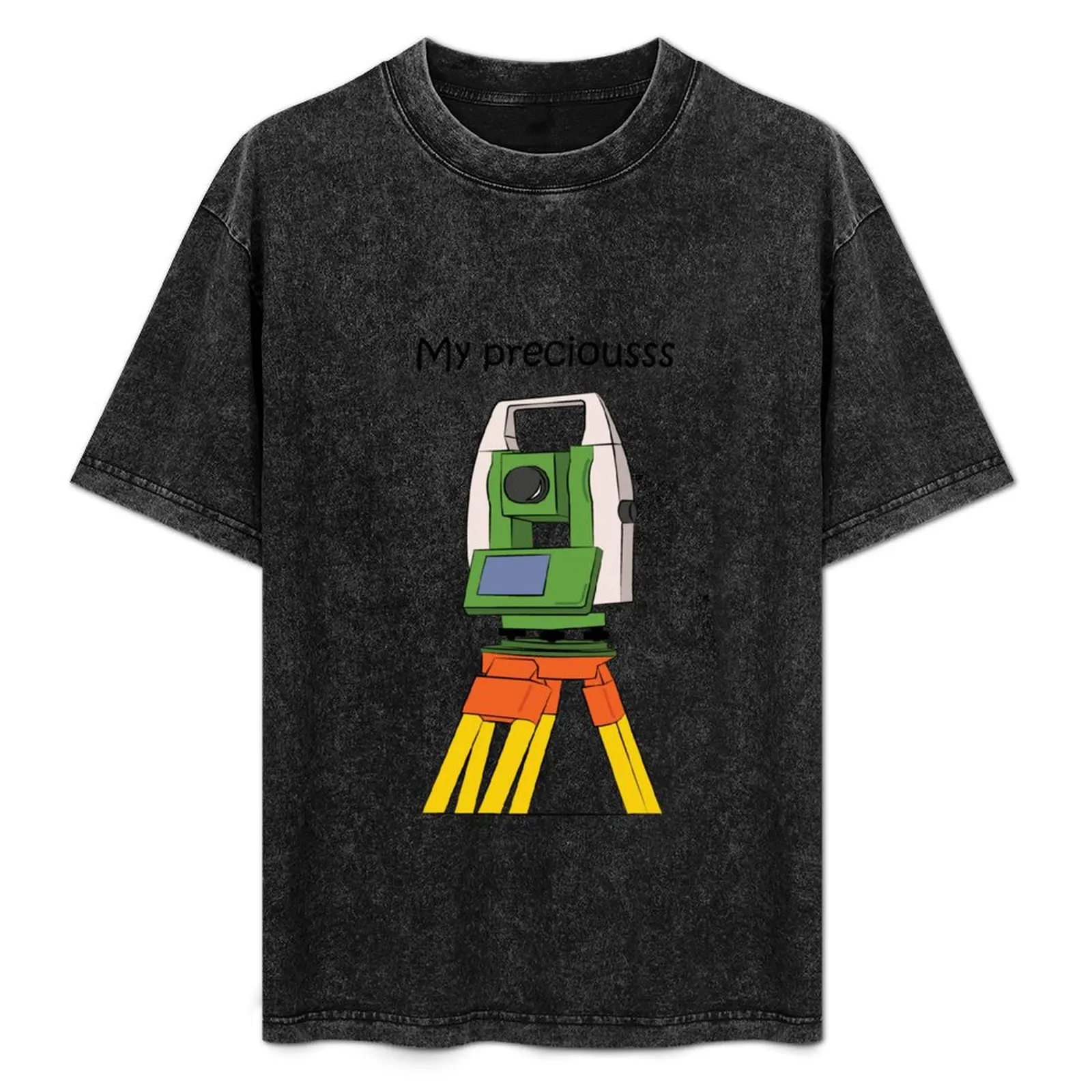 Total station our preciousss T-Shirt anime tshirt Short sleeve tee anime figures shirts graphic tee workout shirts for men