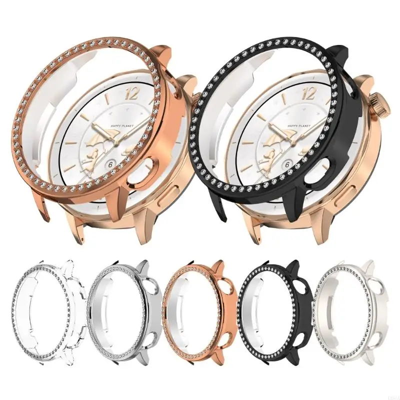 Capas estilo brilhante à prova choques Protetor relógio unissex para assistir