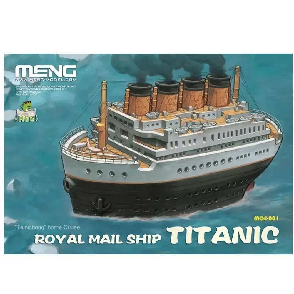 MENG Assembly Model Kit MOE-001 Royal Mail Ship Titanic Plastic