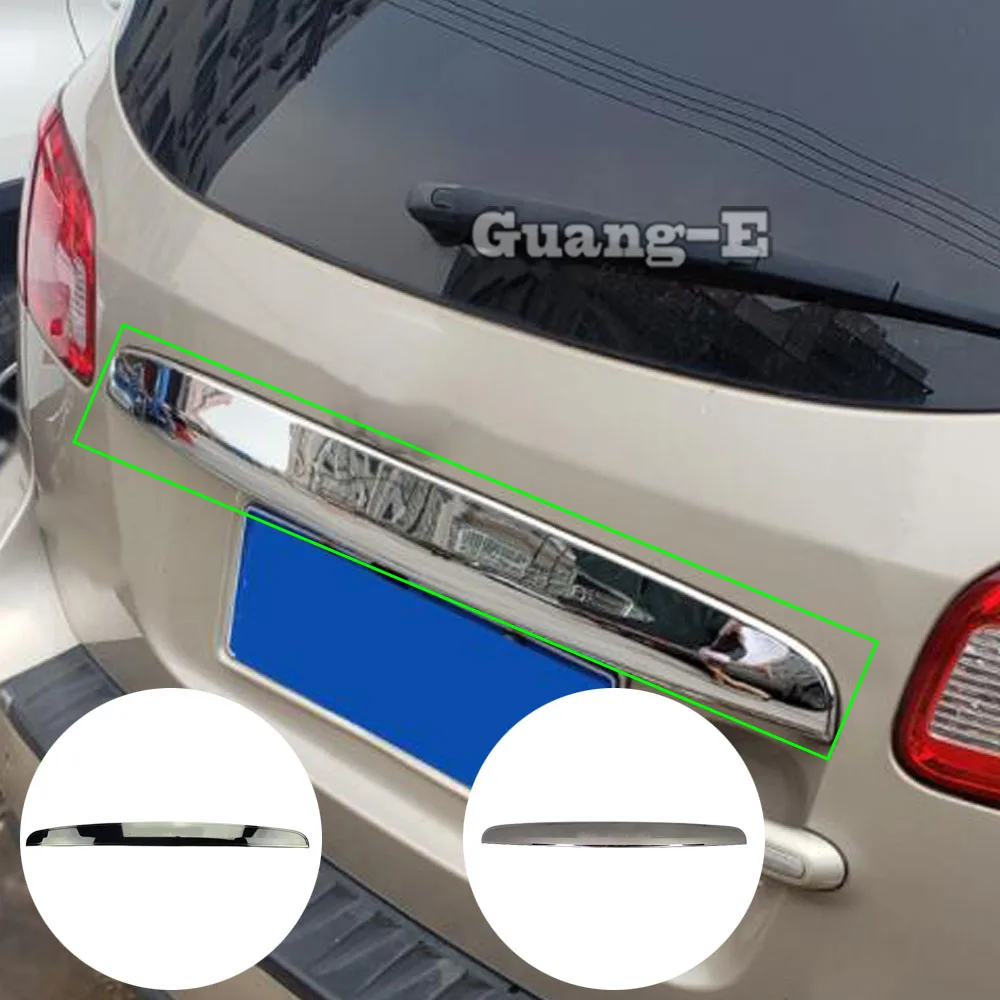 pour-hyundai-santa-fe-2006-2007-2008-2009-2010-2011-2012-cadre-de-plaque-d'immatriculation-arriere-de-voiture-garniture-de-hayon-1-piece