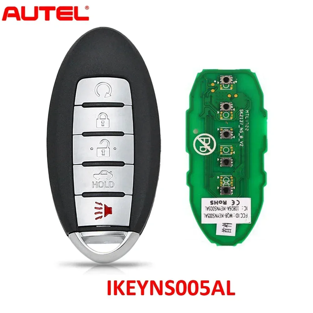 AUTEL Smart Key NS003AL NS004AL NS005AL for Nissan Used with MaxiIM KM100 KM100E IM508 IM608 PRO MAXIIM IKEY Premium Style