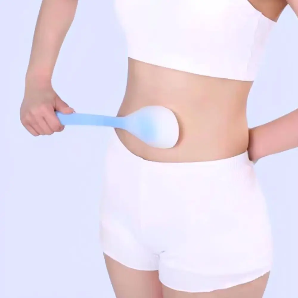 Portable Silicone Massage Hammer Manual Body Relaxer For Back Neck Shoulder Fatigue Recovery Meridians Tapping Patting Board