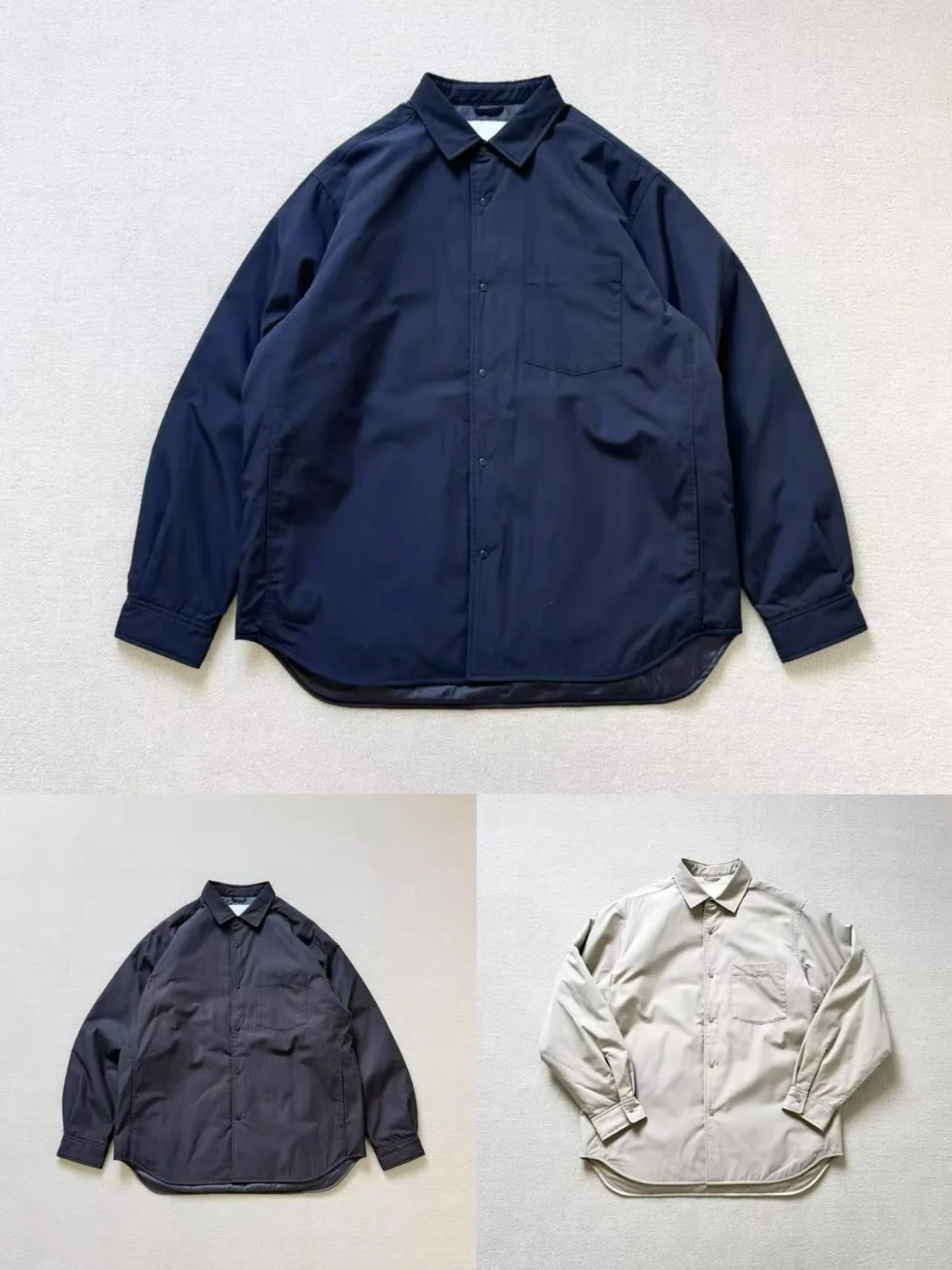 

Nanamica Insulation cotton jacket padded shirt jacket