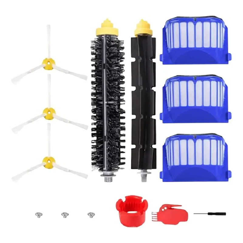 A05G-Essential Replacement Bristle Brush Side Brush Accessories Designed For Irobot Roomba Vacuum Cleaner 600 And 500 Series