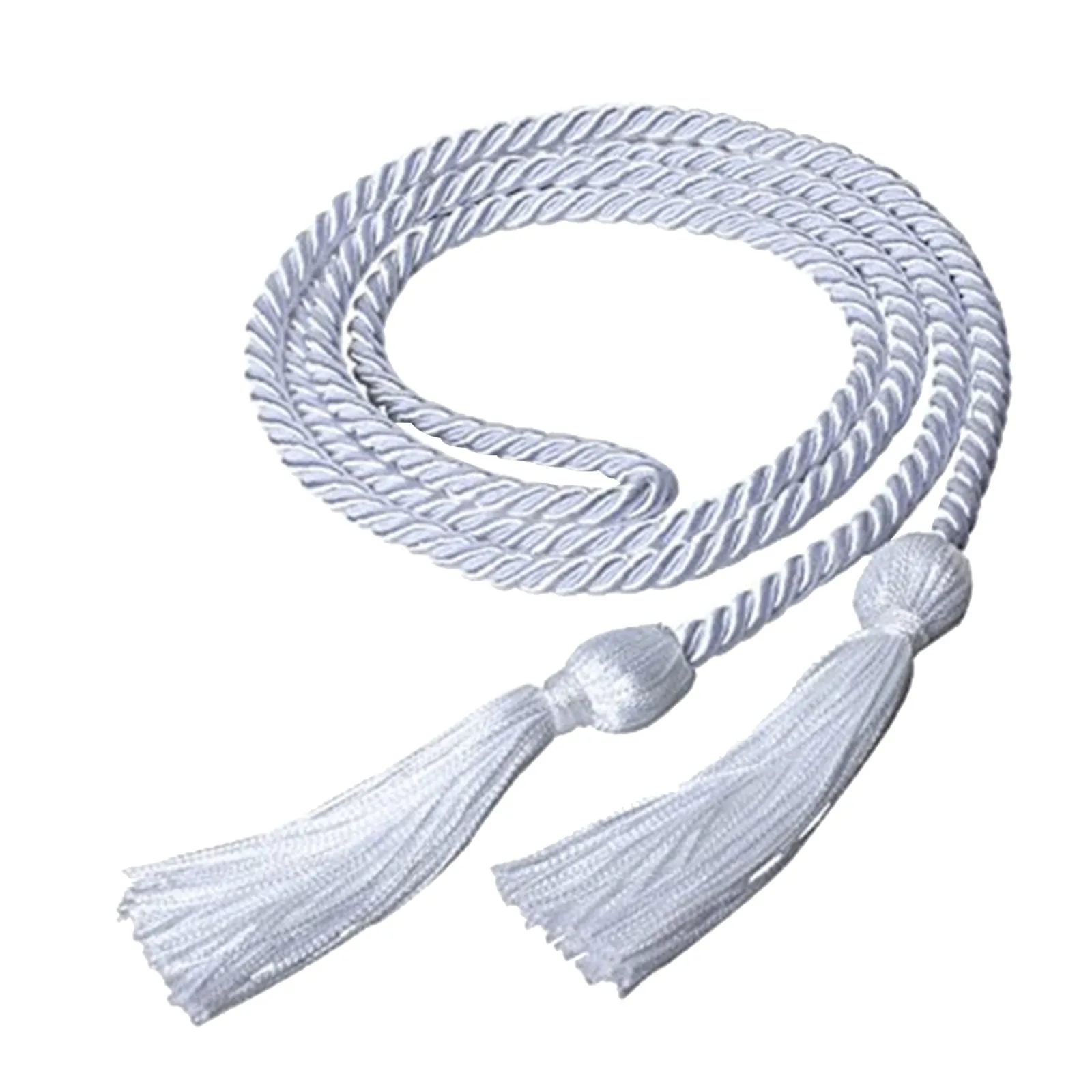 

1Pc 2024 Graduation Honor Cords Craft Braided Tassels Drawstring Rope Yarn Honor Cord for Graduation Students Bachelor Gown