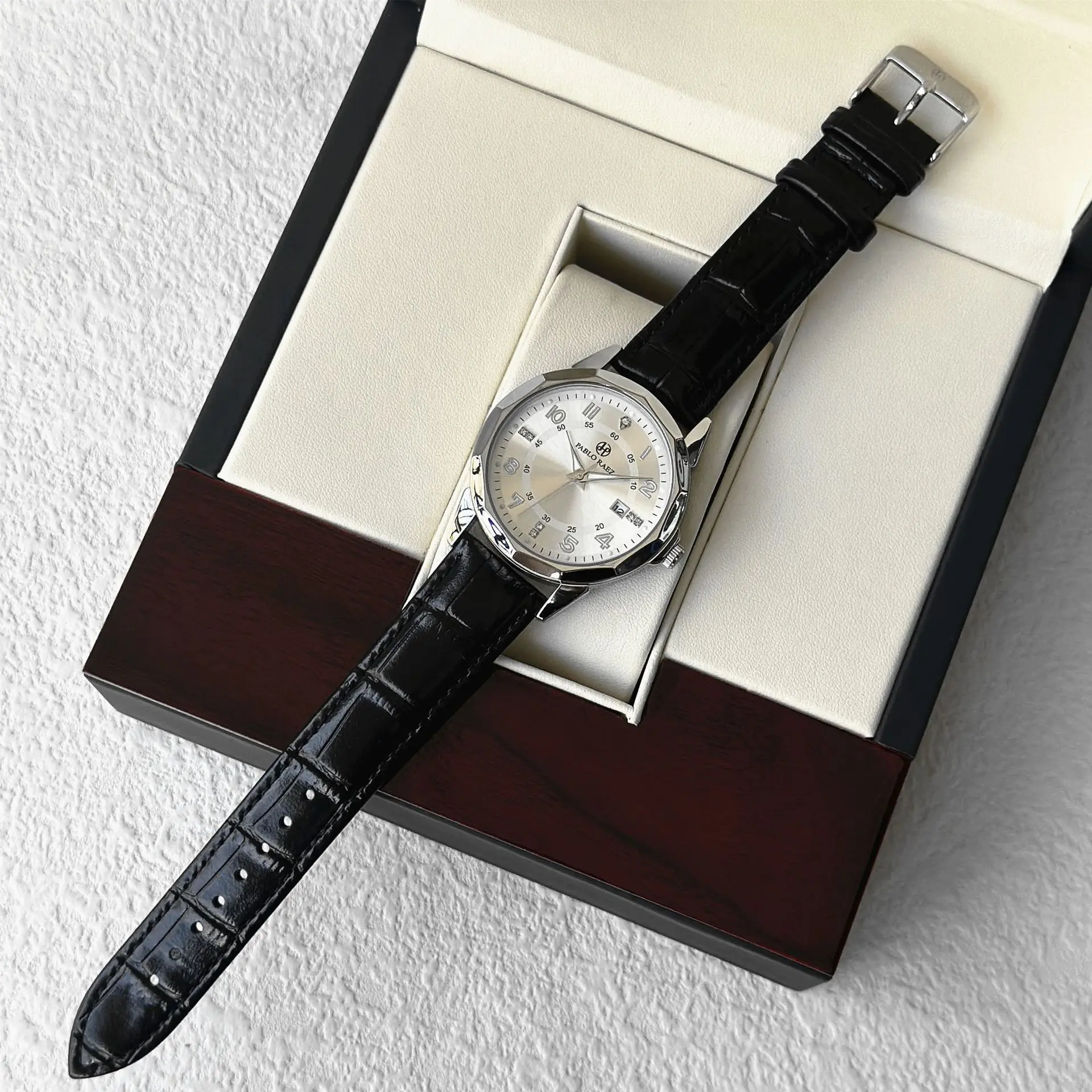UTHAI CQ334 Fashion Men watch Night Light Waterproof Business Leisure Quartz Watch Light Luxury Clock Gift watches for man - Image 3