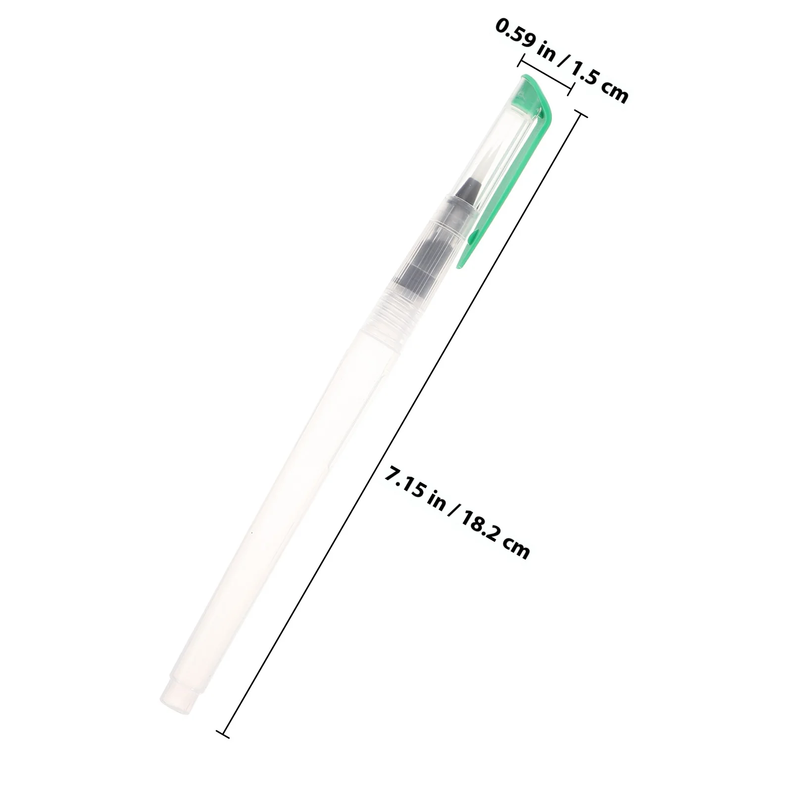 6Pcs Watercolor Painting Pen Set Creative Water Brush Pens Smooth Ink Control Non-Smear Painting Accessory for Children and