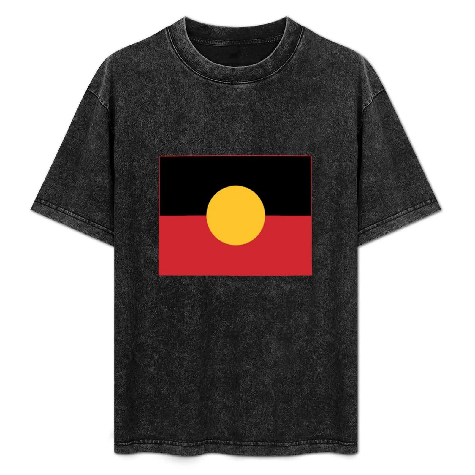 

The Aboriginal Flag #1 T-Shirt quick drying oversized graphic tee rapper graphic tees t shirts men