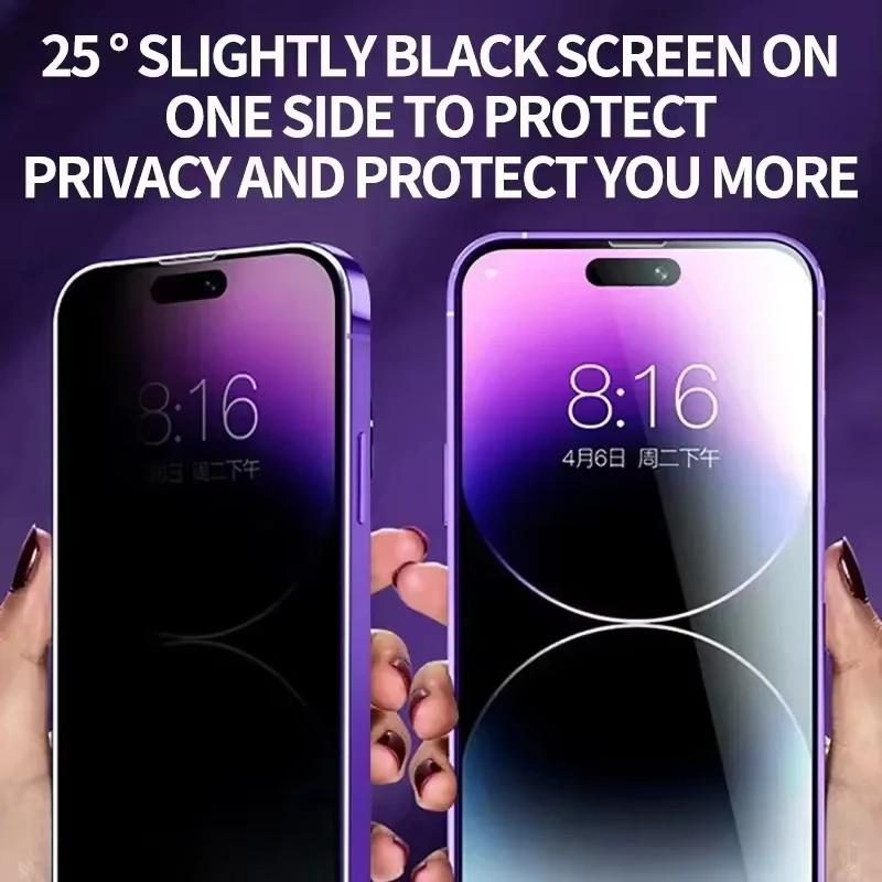 1-4 SZT. Szkło Hartowane Ochronne na Ekran z Funkcją Prywatności do Samsung Galaxy A57 5G A56 A55 A54 A17 A16 A15 A14 A13, Antyszpiegowskie, Łatwy Montaż — zdjęcie produktu 2