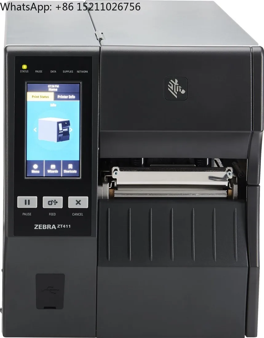 High Resolution Industrial Barcode Label Printer Zebra ZT411 600DPI Thermal Transfer label Printer 4x6 for shipping labels