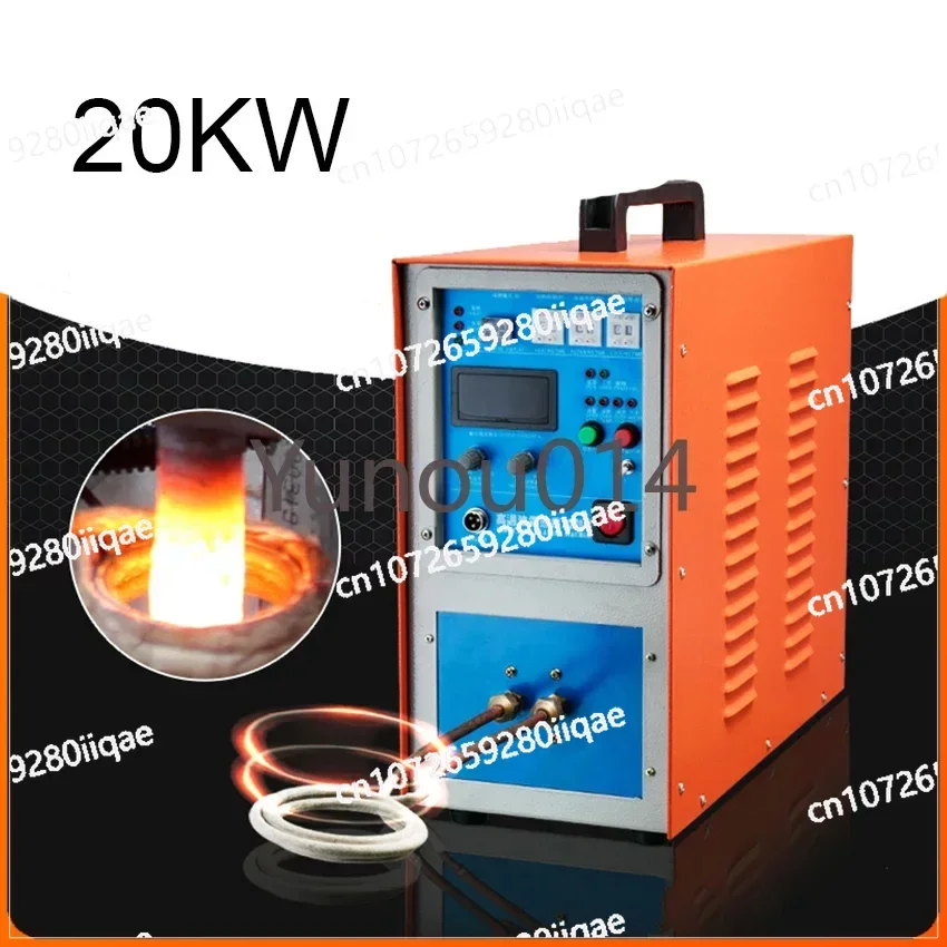 

20KW High Frequency Induction Heater Quenching and Annealing Equipment 220V High Frequency Welding Machine Metal Melting Furnace