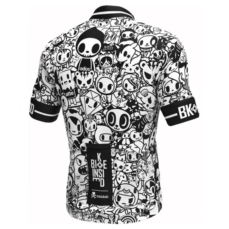 NEW Tokidoki Signature Cycling Jersey Printing Bike Clothing Bicycle Wear Short Sleeve Top Shirts