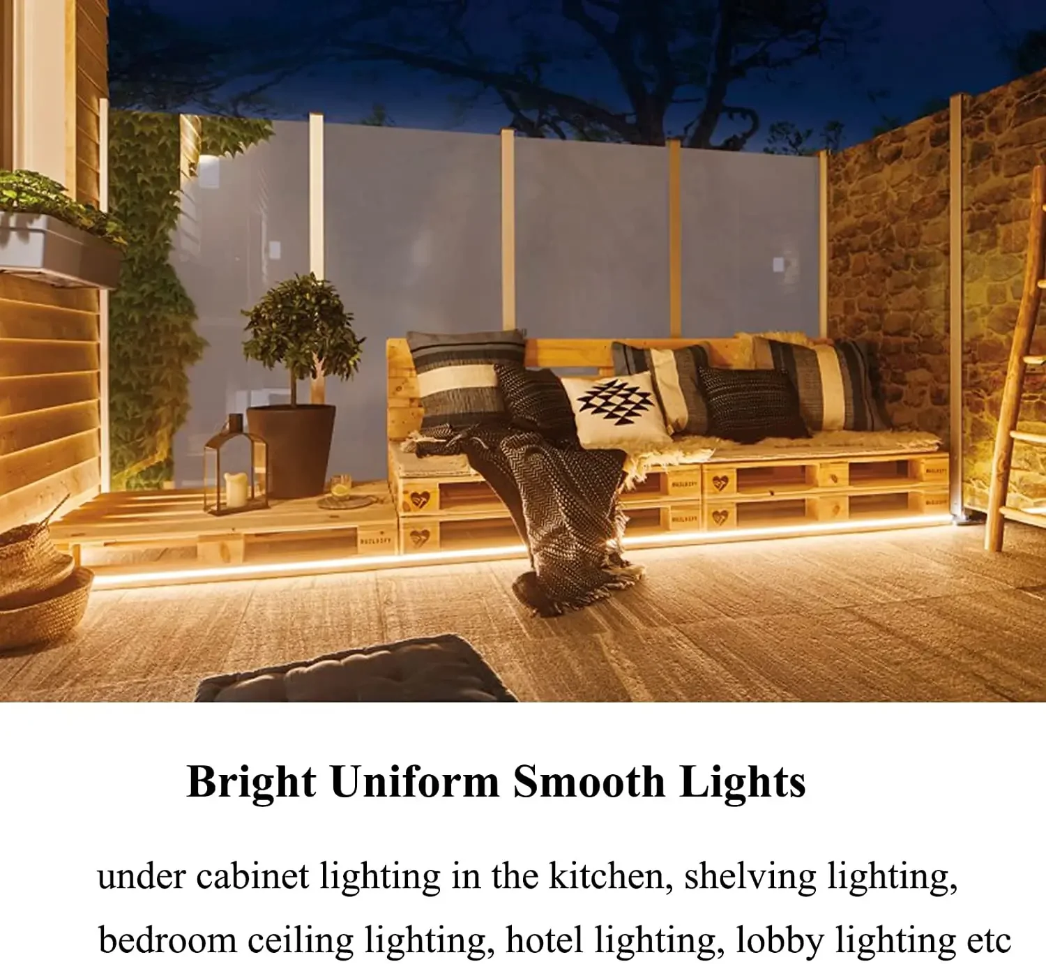 10m Flexible COB LED Strip Light 12V 24V 10mm 480LEDs/M High Density Tape Ribbon RA90 2700K 3000K 4000K 6000K Linear Dimmable