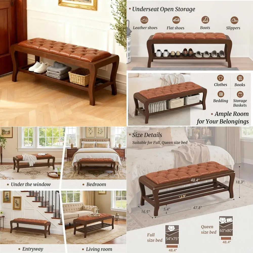 Leather Storage Ott…