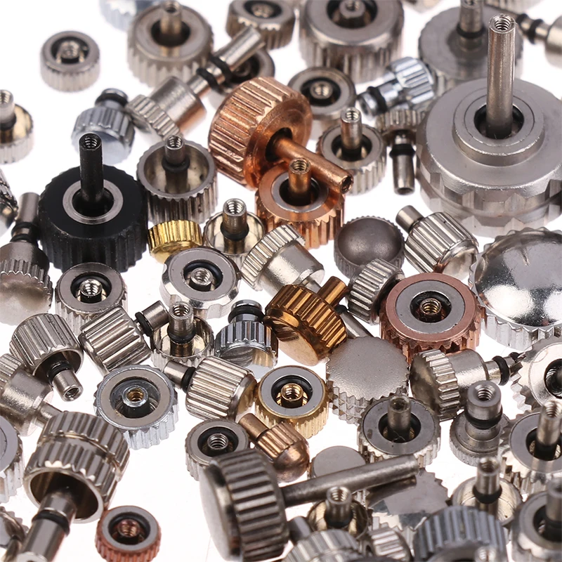 50/100Pcs Handmade Machinery Watch Accessories Disassembly Parts Disassembly Heads DIY Watch Repair Tools Mixed Sent At Random