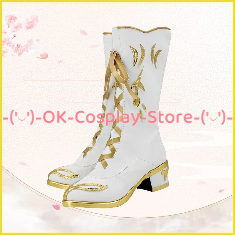 Game Ensemble Sterren Tenshouin Eichi Cosplay Schoenen Pu Lederen Schoenen Halloween Carnaval Laarzen Cosplay Prop Op Maat Gemaakt