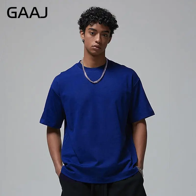 100 Heavy Weight Cotton T shirt For Men Women Short Sleeve Plain Tops Solid Oversized Tee Shirts Quality Clothing 8.8oz 250gsm