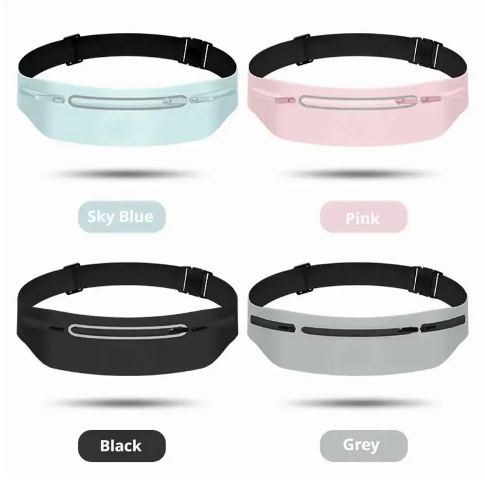 مقاوم للماء تشغيل الخصر حزمة حزام قابل للضبط الرجال النساء سليم تشغيل أكياس المحمولة خارج الركض رياضة الرياضة الهاتف الخليوي الحقيبة #5