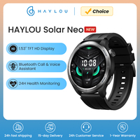 HAYLOU Solar Neo Smartwatchs 1.53'' HD Display 24H Health Monitoring Bluetooth Call Smart Watch Men Women Smart Sport Watchs