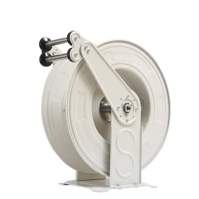 high pressure  hose reel Double Arm 5/16 3/8 150ft for Drinking water food processing 	 watering & irrigation