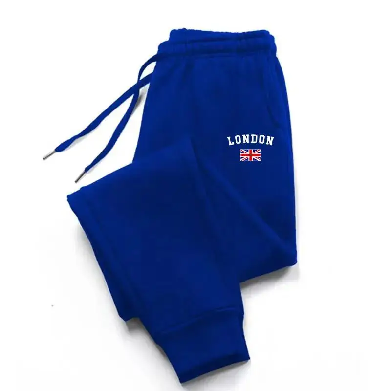 

Hot Sales Trousers for Men 2024 Man Pants New Sports Men's Sweatpants Elastic Band Versatile Outdoors Jogging Loose Casual Daily