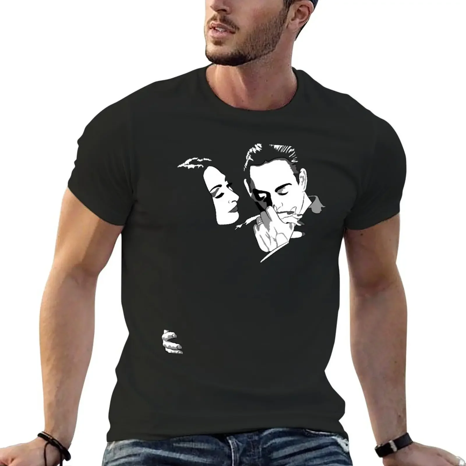 Gomez & Morticia T-Shirt baggy shirts korean fashion mens graphic t-shirts hip hop