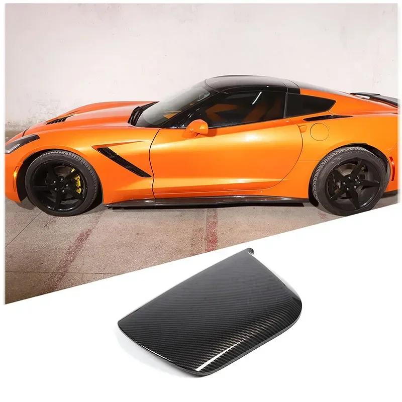 

For Chevrolet Corvette C7 2014-2019 ABS Carbon Fiber Car Central Control Armrest Box Protection Cover Car Interior Accessories