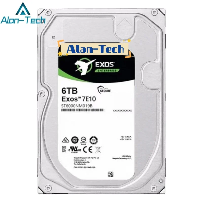 قرص صلب ميكانيكي للبوابة البحرية ، st6nm019b ، 6T ، Galaxy Exos710 ، Interface: SATA III ، 6 ، Interface: SATA III