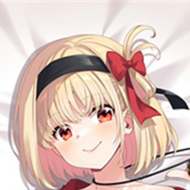 

Dakimakura Anime Pillow Case Chisato Nishikigi Double-sided Print Of Life-size Body Pillowcase Gifts