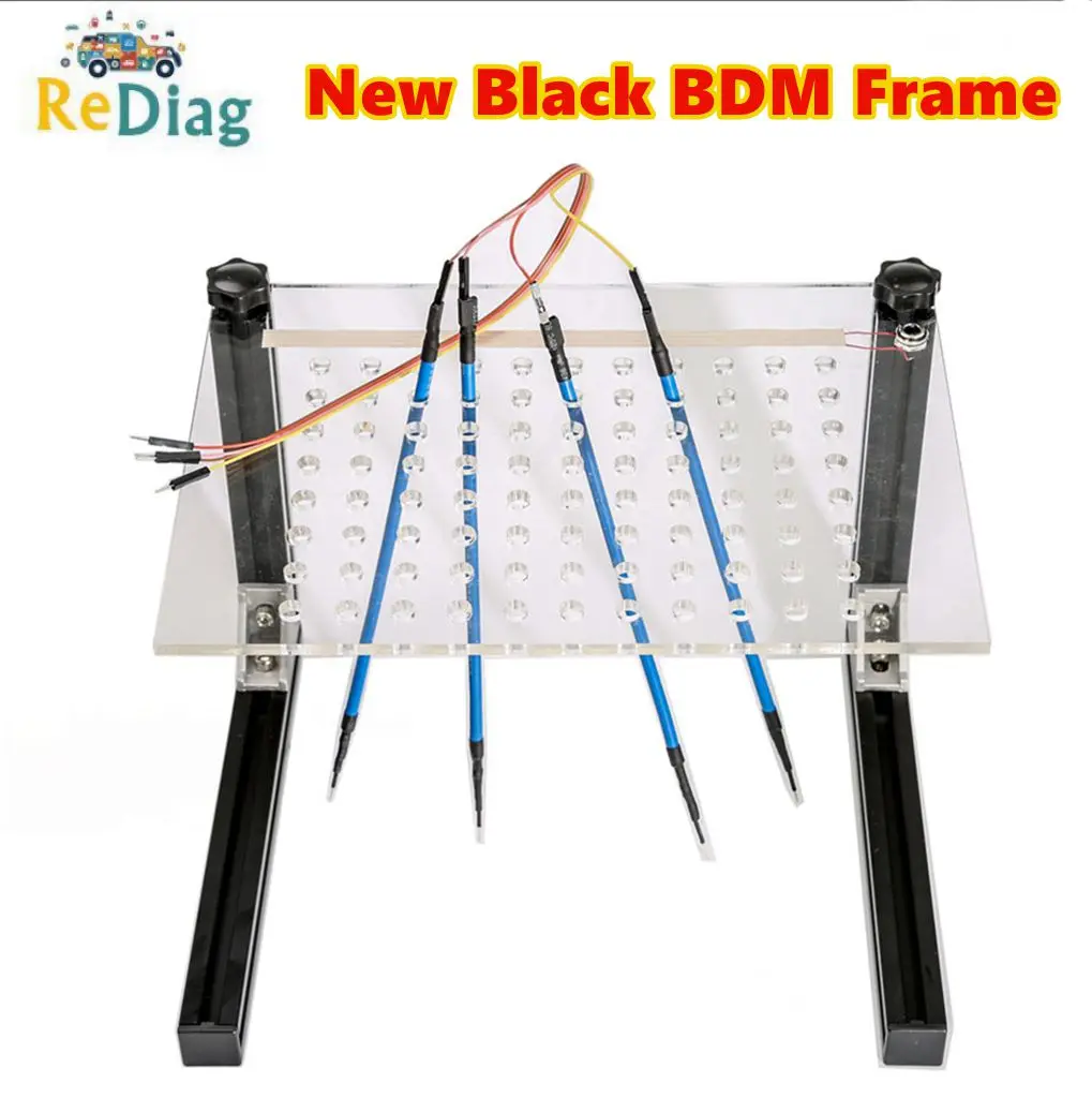 Wysokiej jakości metalowa ramka LED BDM z 4 sondami BDM Probes Work For KESS KTAG LED BDM Frame LED ECU Programmer Tool