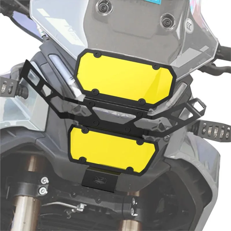 อุปกรณ์เสริมรถจักรยานยนต์สําหรับCFMOTO 450MT 450 MT 2024-2025-2026 ไฟหน้าGrille Guard Coverป้องกันโคมไฟProtectorชุด