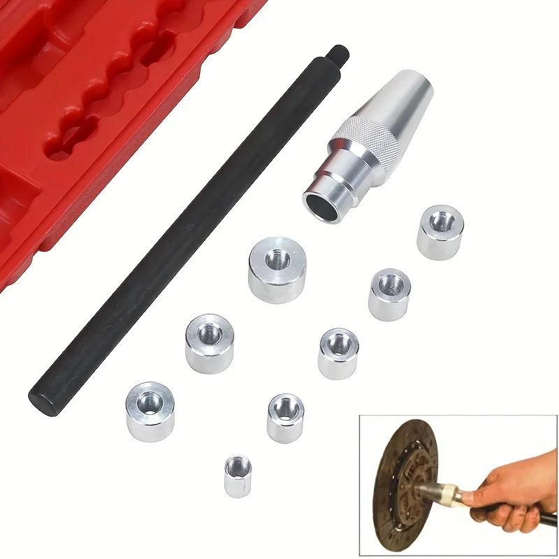 10pcs universal Clutch Alignment Tool Kit, Clutch Aligner Hole Corrector Tool, with a Collection Range of 11~25mm