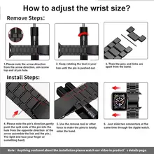 Stainless Steel Strap for Apple Watch Ultra 3/2 Band 46mm 49mm 40mm 44mm 42mm 41mm 45mm Bracelet IWatch Series 11 10 9 8 7 SE 6 6