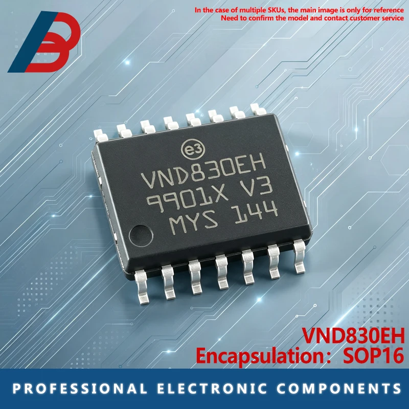 5PCS 1PCS VND830E VND830EH VND830 Package SOP16 Automotive Air Conditioning Panel Vulnerable IC Chip Drive