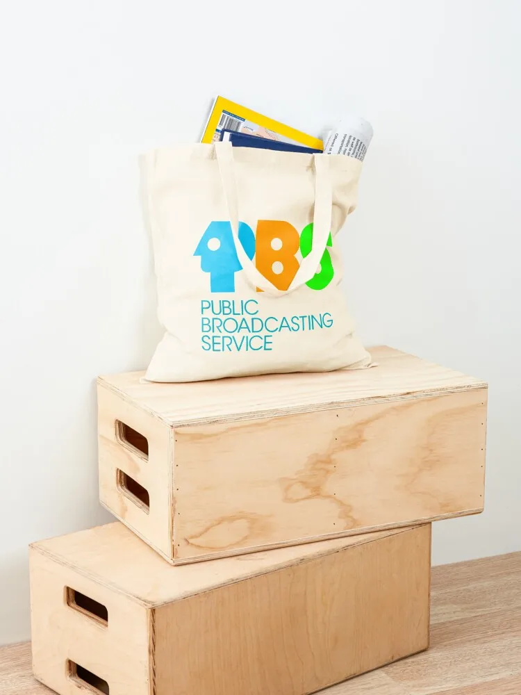 PBS خمر تي شيرت أساسي حمل حقيبة حقيبة فاخرة المرأة حقيبة يد أكياس التسوق حقيبة صديقة للبيئة قابلة للطي