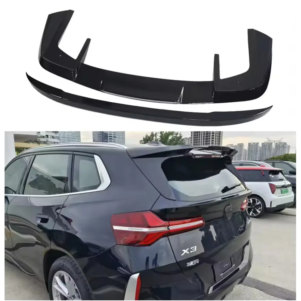 

MP Стиль Автомобильный задний спойлер на крышу Крыло для BMW X3 G45 20 20d 30e M50 2024+ 2025 Задний спойлер на крышу Обвесы