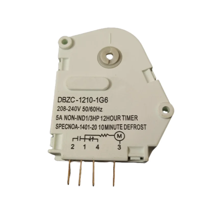 Refrigerator Compressor Time  Refrigeration Parts Suppliers Defrost Timer Wiring Dia DBZC-1210-1G6  DBZC-807-1G2 DBZC-621