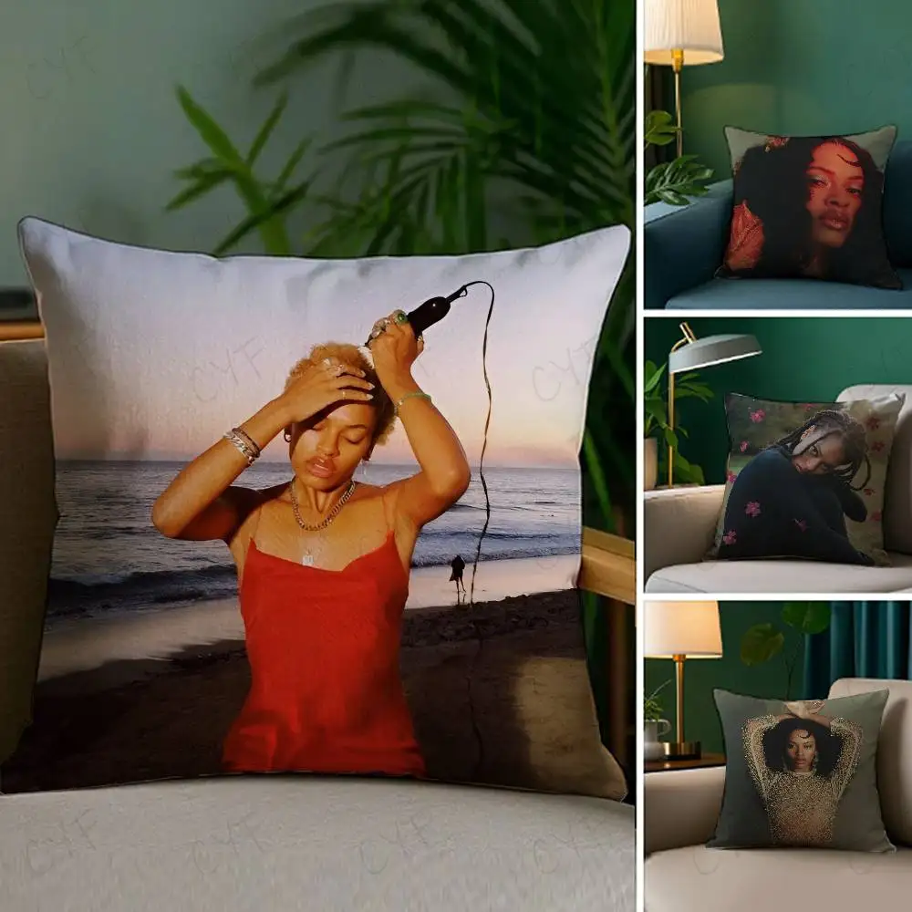 

Hot Singer A-Annahstasia Pillow Case Custom Printed Brushed Fleece Pillow, Baby Skin-Touch, Eco-Friendly Dye-Sublimation Cushion