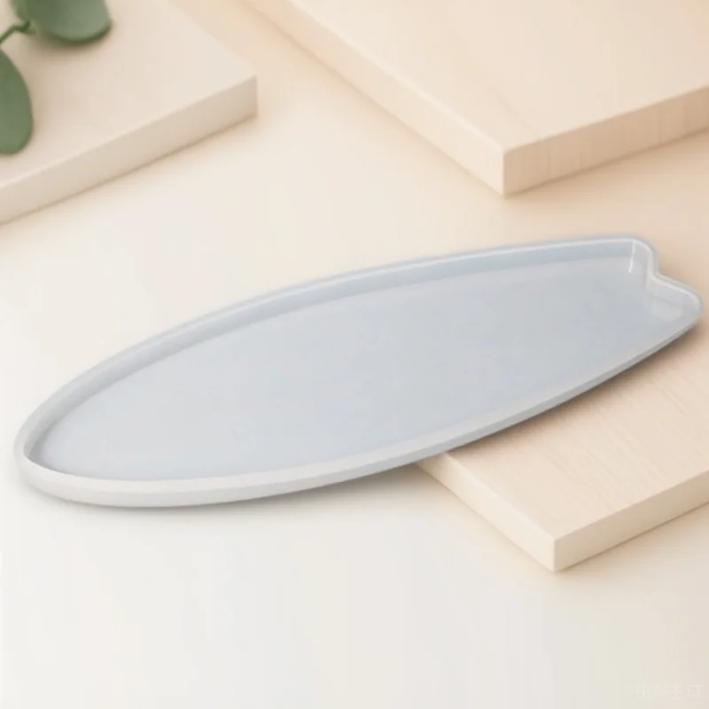 

Silicone Surfboard Coaster Mold for Epoxy Resin DIY Cup Pad Making Mold Washable Reusable Non-Stick Craft Template
