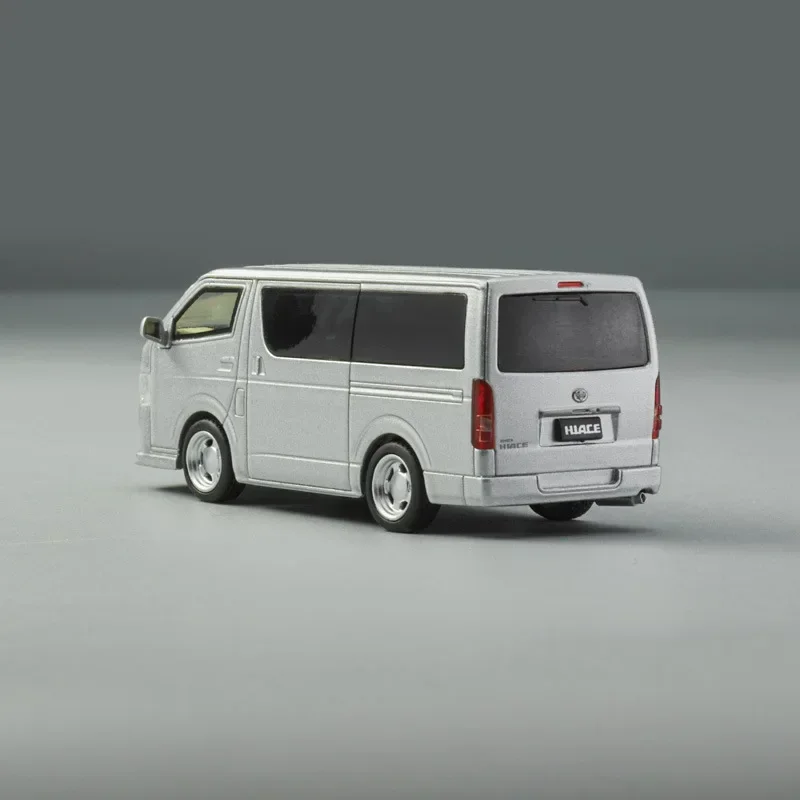 

1:64 MPV Hiace модель автомобиля из сплава, литая под давлением металлическая игрушка, мини-автомобиль, модель автомобиля, имитация миниатюрной весы, детские подарки, украшение